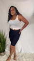 Right Place | biker shorts (navy)